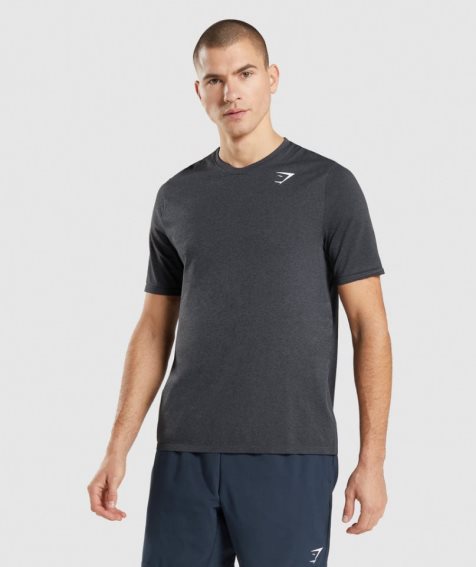 Camiseta Gymshark Arrival Seamless Hombre Negras | ES5928-HS