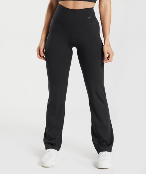 Leggins Gymshark Elevate Flared Mujer Negras | ES1465-JX