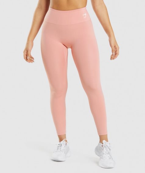 Leggins Gymshark Entrenamiento Mujer Rosas | ES0376-BZ