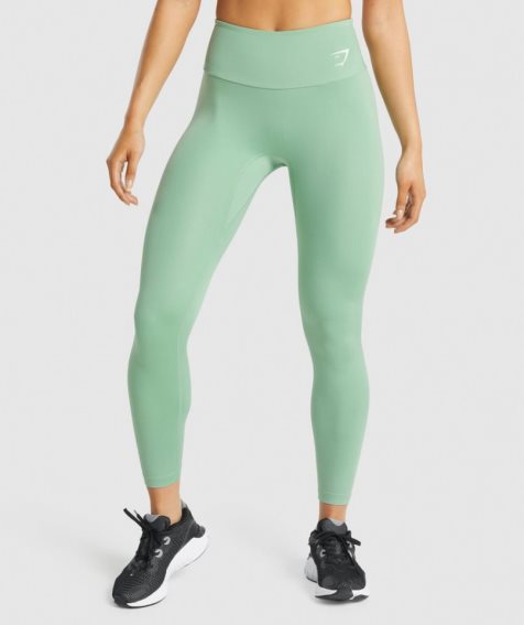 Leggins Gymshark Entrenamiento Mujer Verde Claro | ES0796-WE