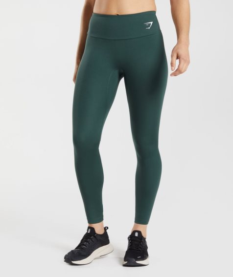 Leggins Gymshark Entrenamiento Mujer Verde Oscuro | ES6845-FC