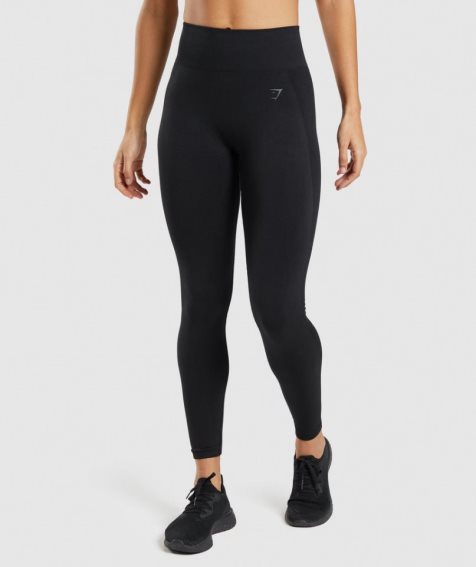 Leggins Gymshark Flex High Waisted Mujer Negras | ES2649-TC