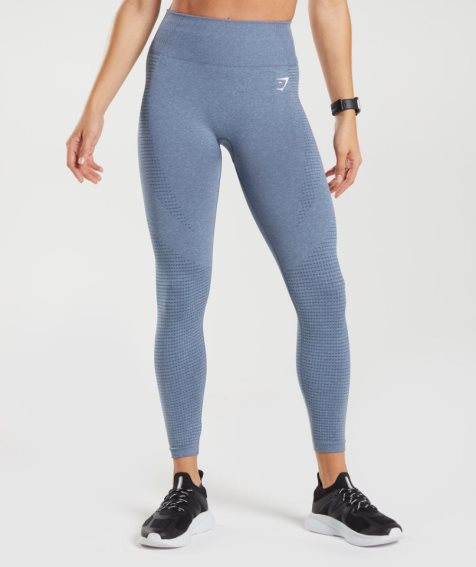 Leggins Gymshark Vital Seamless 2.0 Mujer Azules | ES2103-YN