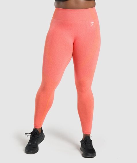 Leggins Gymshark Vital Seamless 2.0 Mujer Naranjas | ES6703-YM