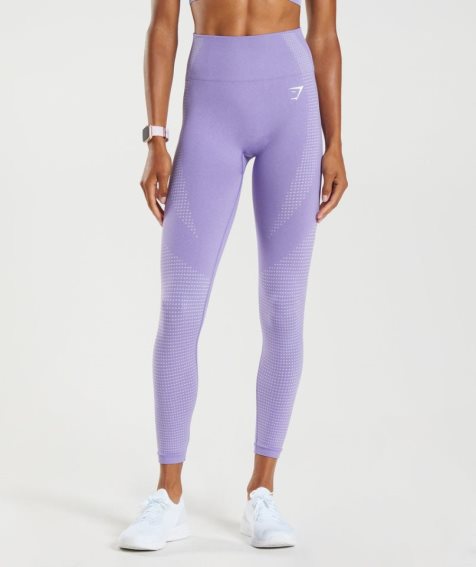 Leggins Gymshark Vital Seamless 2.0 Mujer Lavanda | ES8319-RF