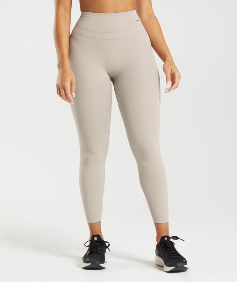 Leggins Gymshark Whitney High Rise Mujer Gris Claro | ES2764-WD