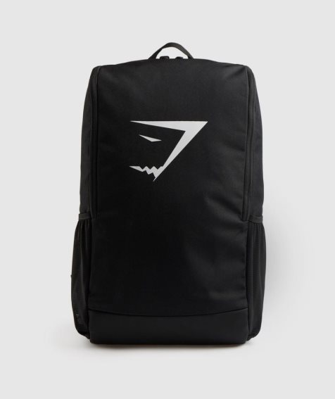 Mochilas Gymshark Sharkhead Negras | ES4532-VB