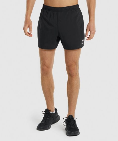 Pantalones Cortos Gymshark Arrival 5" Hombre Negras | ES5106-AB