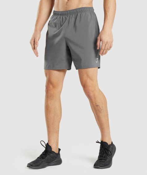 Pantalones Cortos Gymshark Arrival Hombre Gris | ES3651-AN