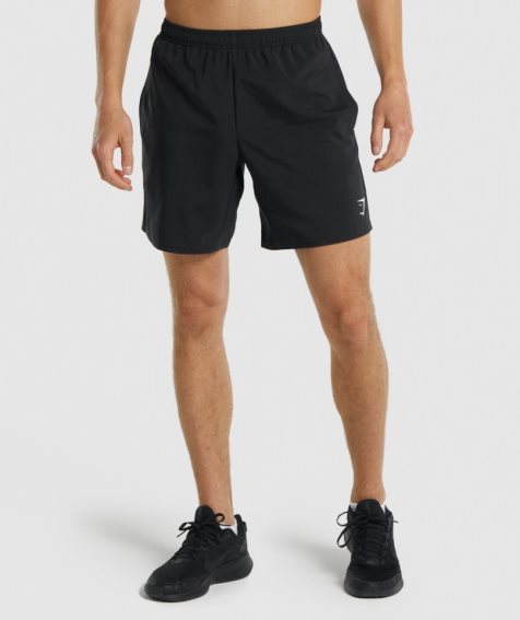 Pantalones Cortos Gymshark Arrival Hombre Negras | ES8456-RW