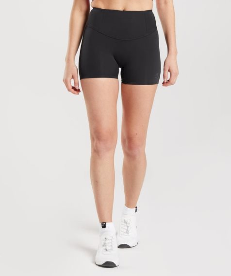 Pantalones Cortos Gymshark Studio Mujer Negras | ES3908-JY