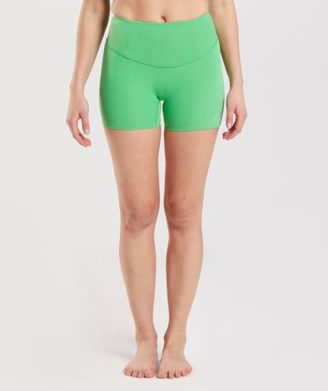 Pantalones Cortos Gymshark Studio Mujer Verde | ES4620-ES