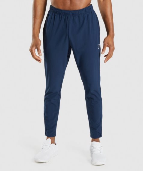 Pantalones Jogger Gymshark Arrival Woven Hombre Azul Marino | ES1694-ZW