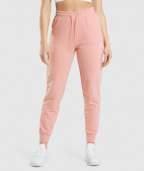 Pantalones Jogger Gymshark Entrenamiento Mujer Rosas | ES1287-ZU