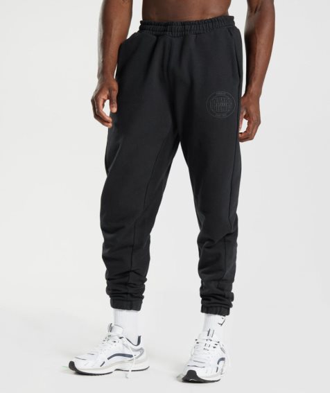 Pantalones Jogger Gymshark GS10 Year Hombre Negras | ES3742-WU