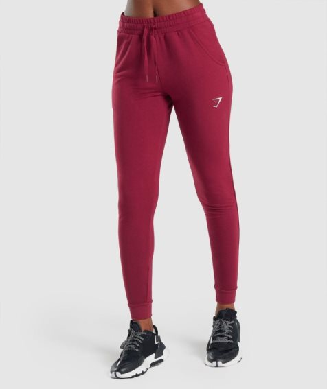 Pantalones Jogger Gymshark Pippa Entrenamiento Mujer Burdeos | ES9176-LO