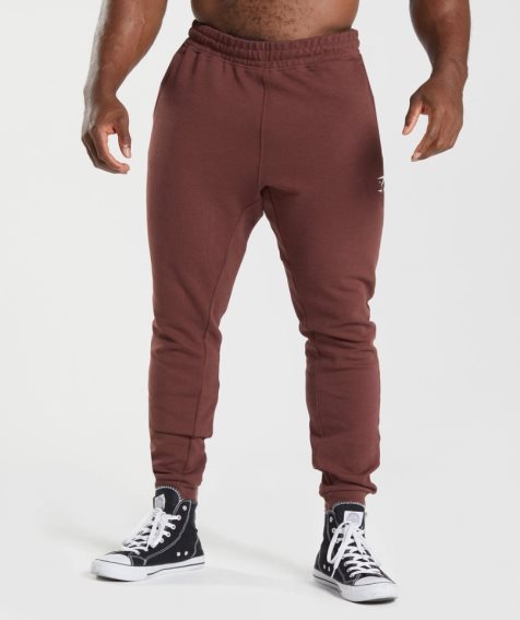 Pantalones Jogger Gymshark React Hombre Marrones | ES1769-KW