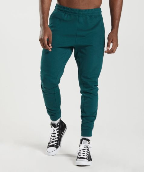 Pantalones Jogger Gymshark React Hombre Turquesa | ES5279-GI