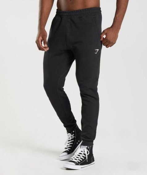 Pantalones Jogger Gymshark React Hombre Negras | ES9357-NO