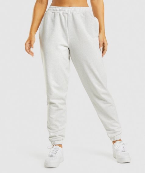 Pantalones Jogger Gymshark Rest Day Sweats Mujer Blancas | ES9436-CT