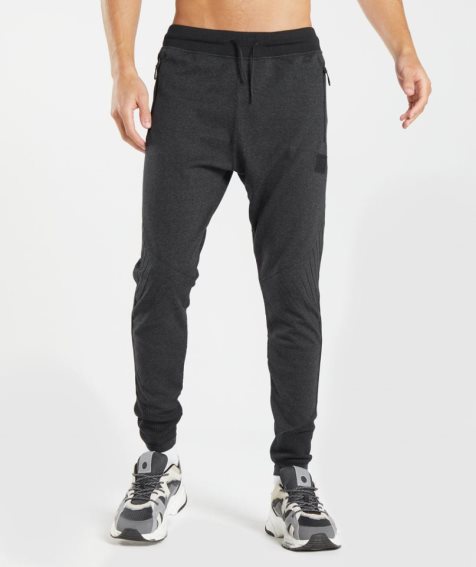 Pantalones Jogger Gymshark Retake Knit Hombre Negras | ES5971-CE