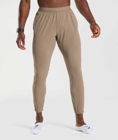 Pantalones Jogger Gymshark Studio Hombre Marrones | ES2573-FE