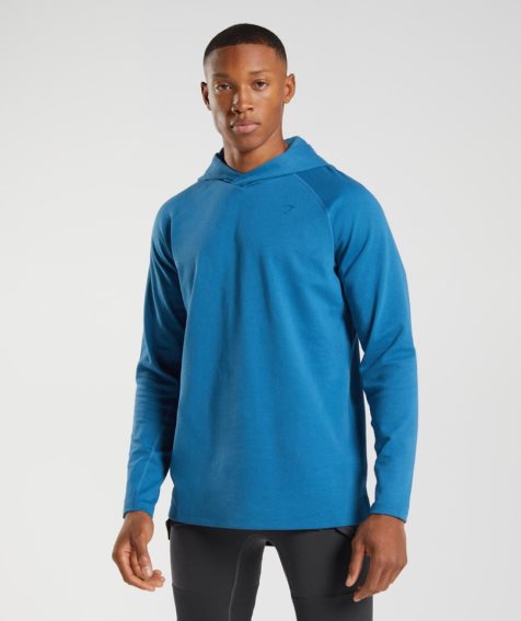 Sudadera Con Capucha Gymshark Studio Hombre Azules | ES3924-OH