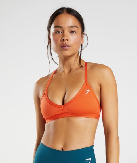 Sujetadores Deportivos Gymshark Minimal Mujer Naranjas | ES4576-NC