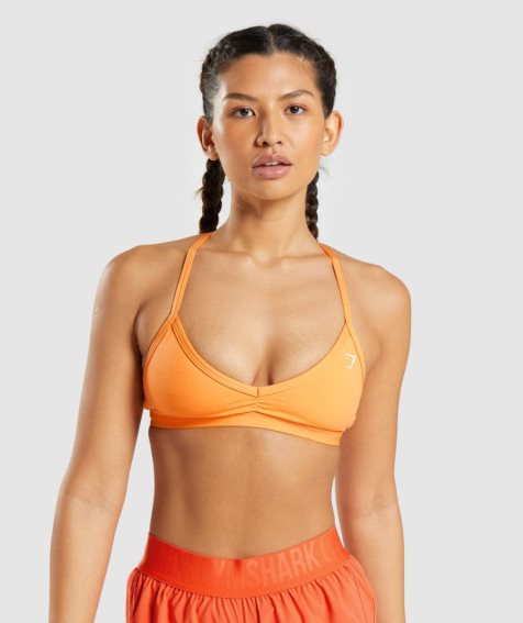 Sujetadores Deportivos Gymshark Minimal Mujer Naranjas | ES4695-RP