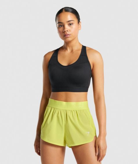 Sujetadores Deportivos Gymshark Open Back Mujer Negras | ES1256-QT