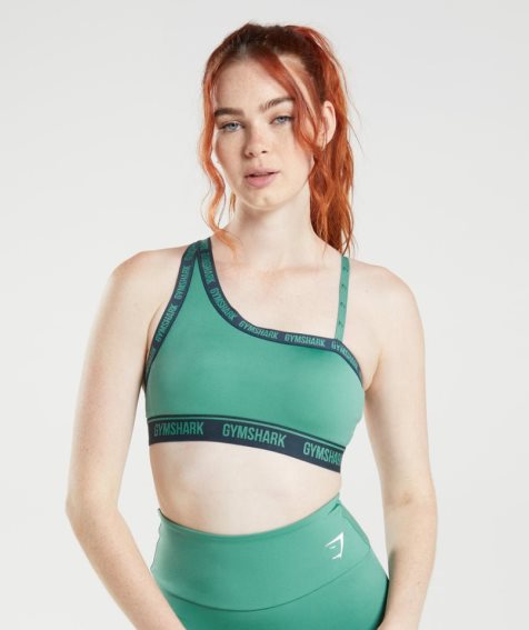 Sujetadores Deportivos Gymshark Strike Mujer Verde | ES9462-WJ