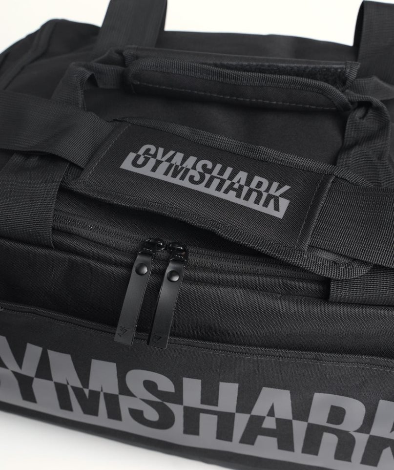 Bolso Deportivo Gymshark Bold Gym Negras | ES1842-SL