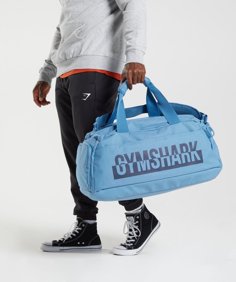 Bolso Deportivo Gymshark Bold Gym Azules | ES6359-HG