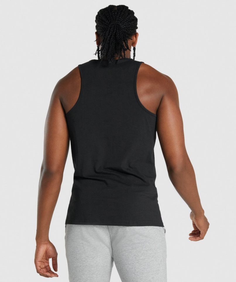 Camiseta Tirantes Gymshark Critical 2.0 Hombre Negras | ES4025-FV