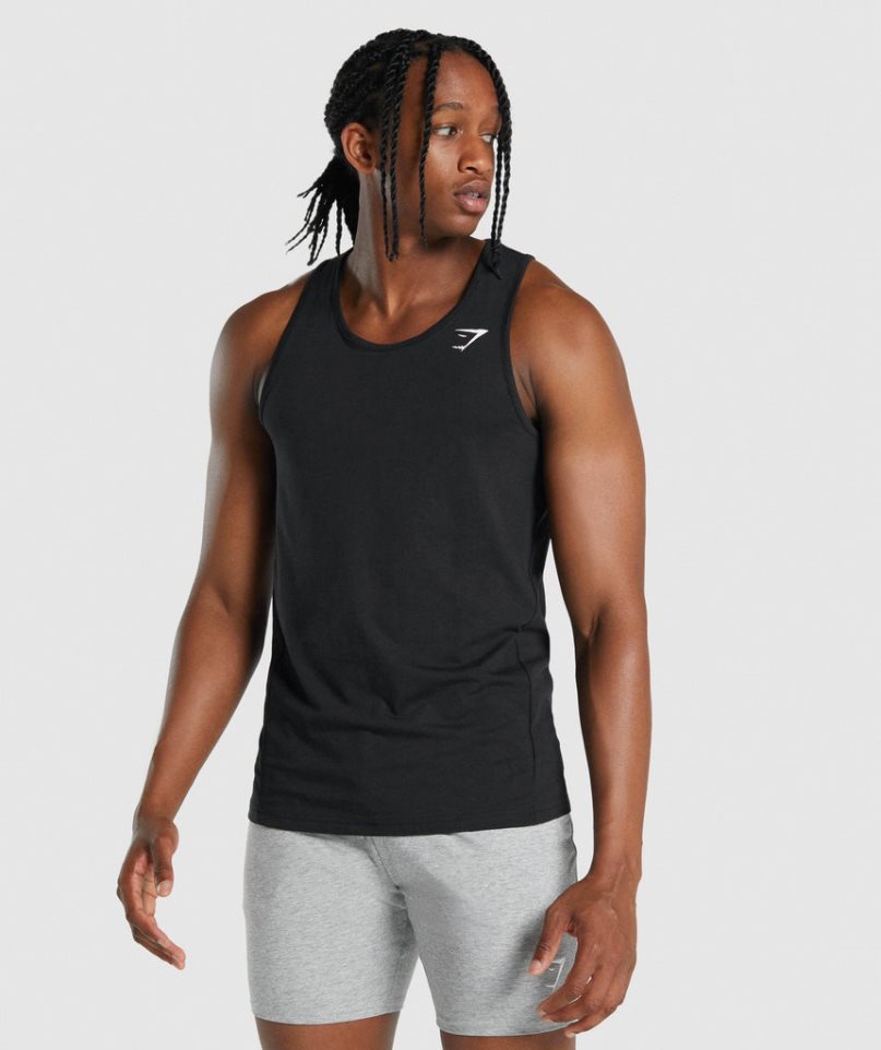 Camiseta Tirantes Gymshark Critical 2.0 Hombre Negras | ES4025-FV