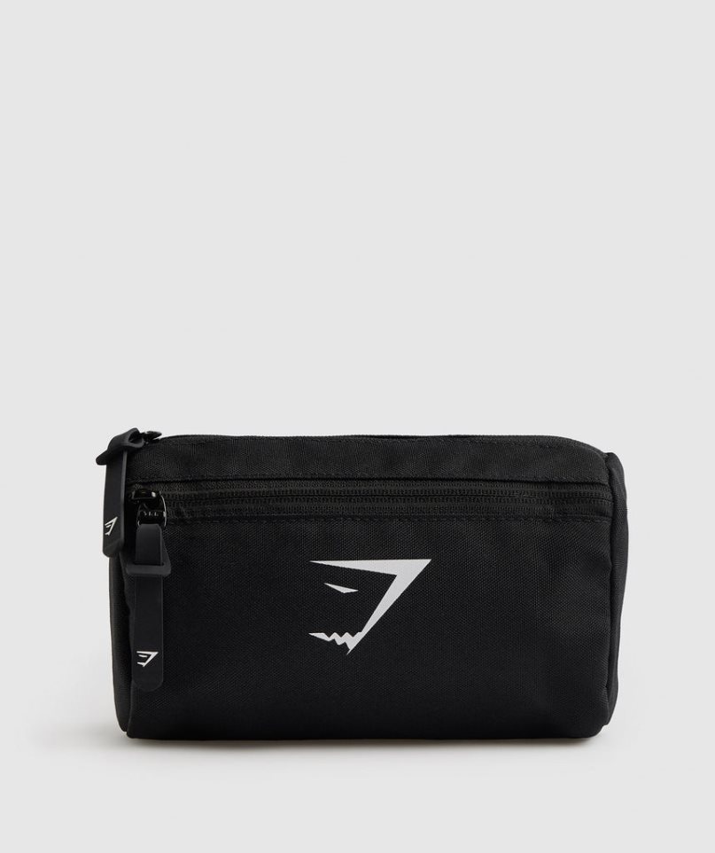 Cangurera Gymshark Sharkhead Cross Body Negras | ES2985-WI