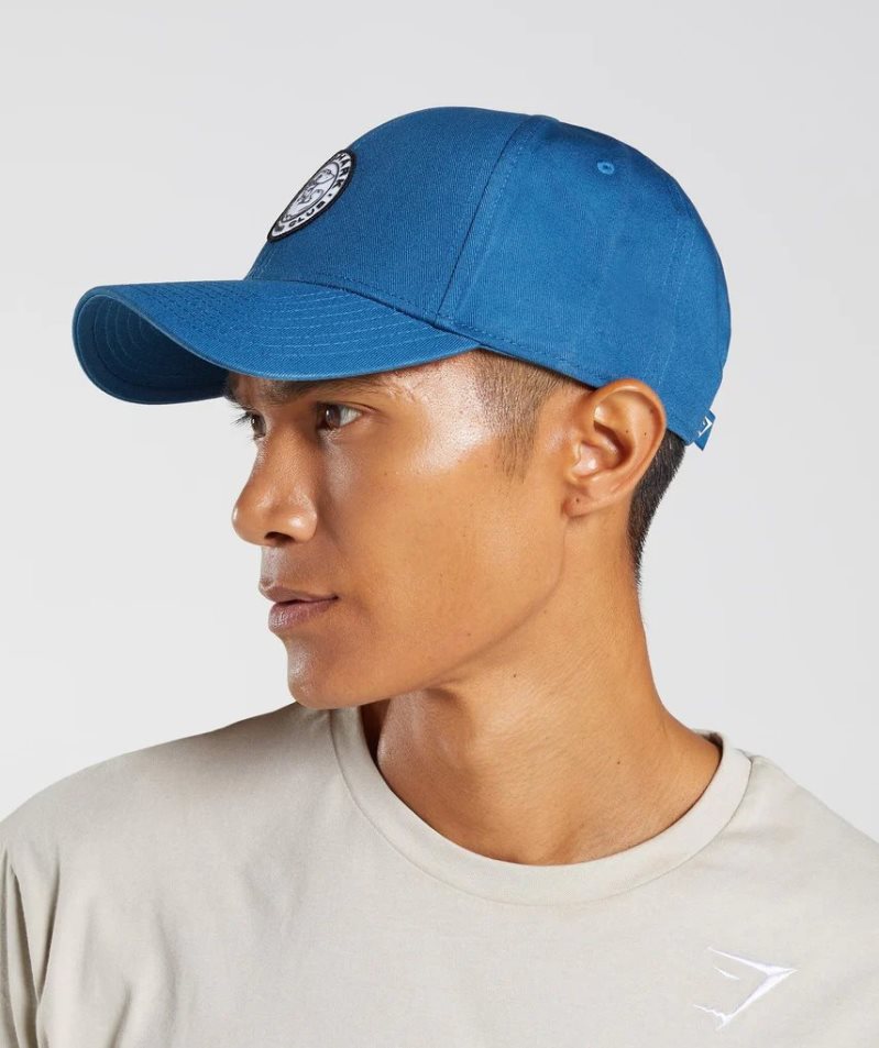 Gorras Gymshark Legacy Azules | ES3421-FJ