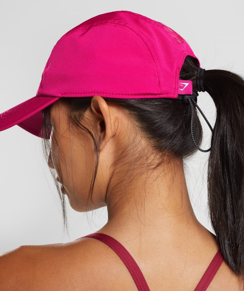 Gorras Gymshark Logo 5 Panel Rosas | ES8105-WH