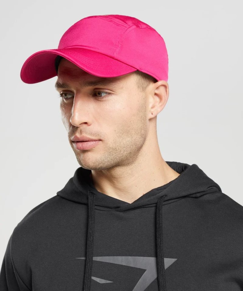 Gorras Gymshark Logo 5 Panel Rosas | ES8105-WH