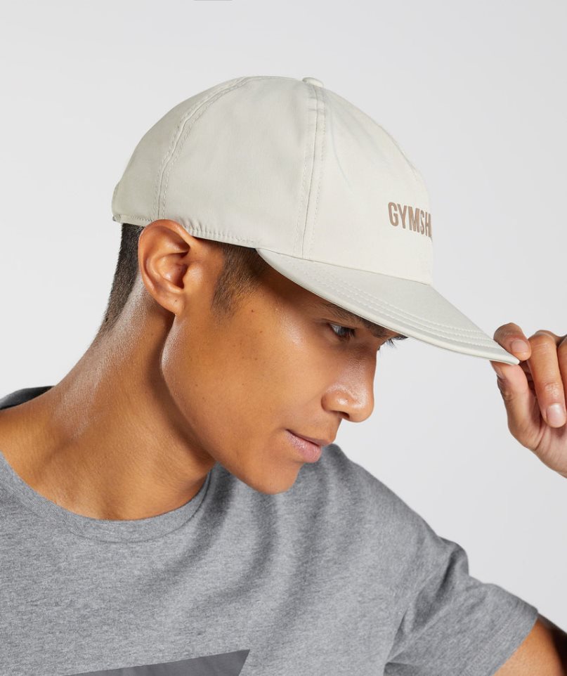 Gorras Gymshark Planos Peak Creme | ES5296-DY