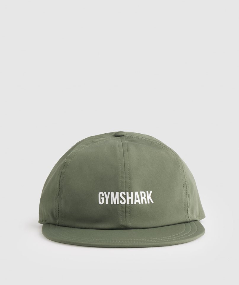 Gorras Gymshark Planos Peak Verde Oliva | ES7629-SC