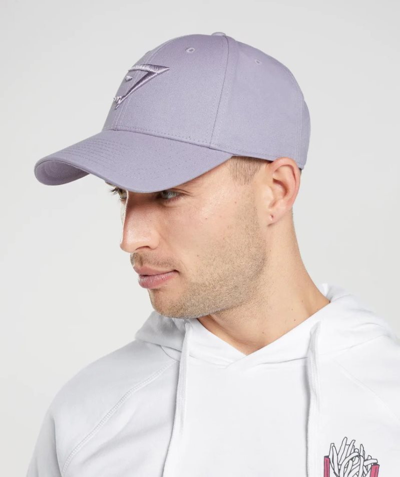 Gorras Gymshark Sharkhead Moradas Claro | ES5298-JP