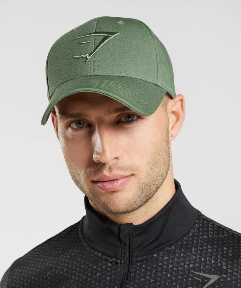 Gorras Gymshark Sharkhead Verde | ES1034-MT