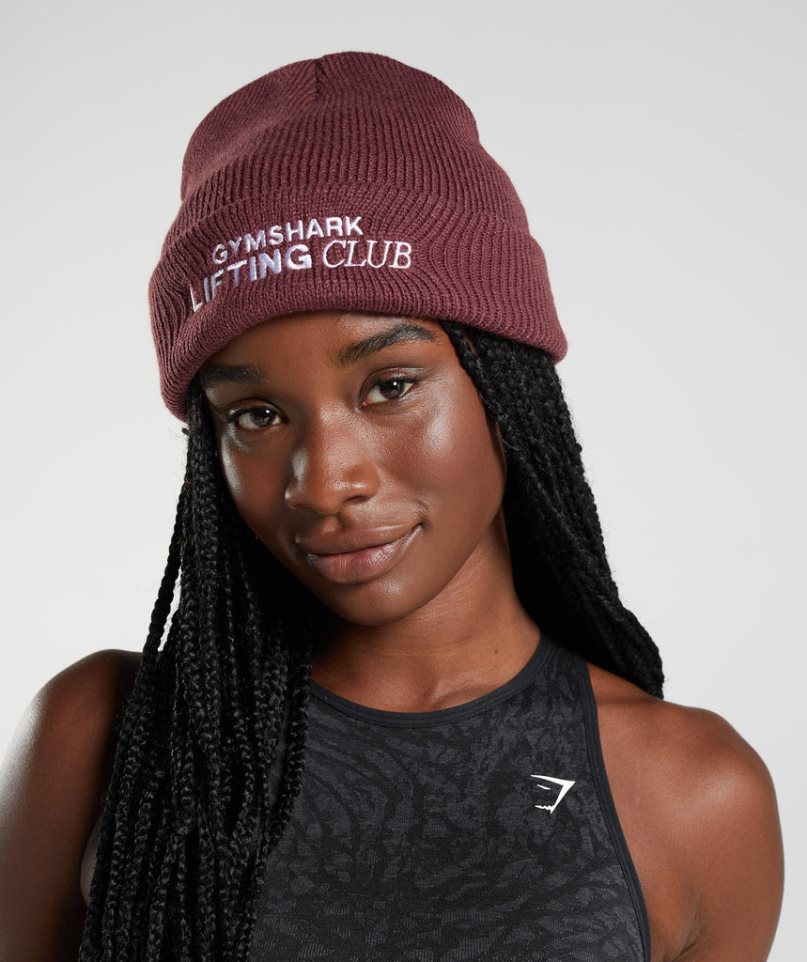 Gorros Gymshark Social Club Burdeos | ES9134-AR