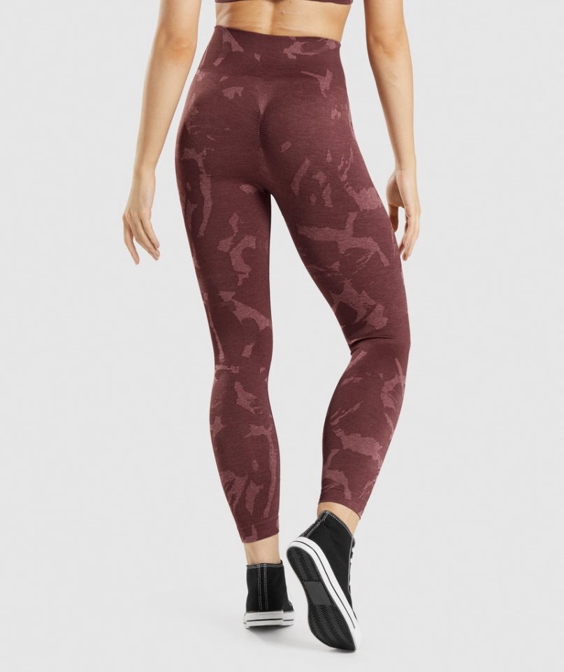 Leggins Gymshark Adapt Camo Seamless Mujer Marrones | ES9045-SZ