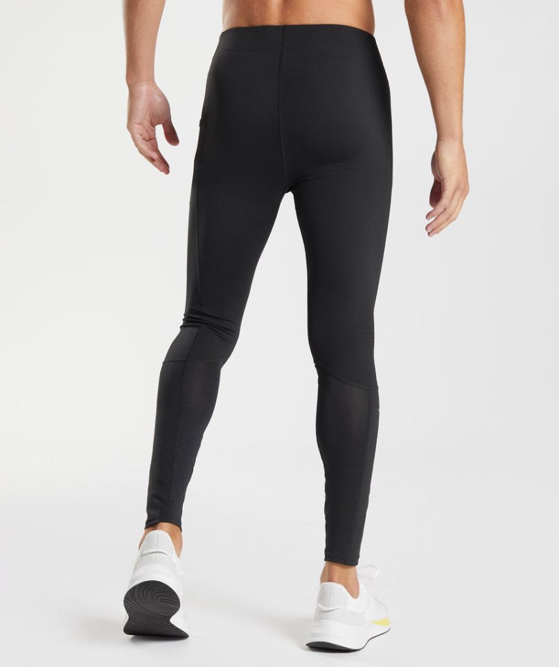 Leggins Gymshark Control Baselayer Hombre Negras | ES3105-RE