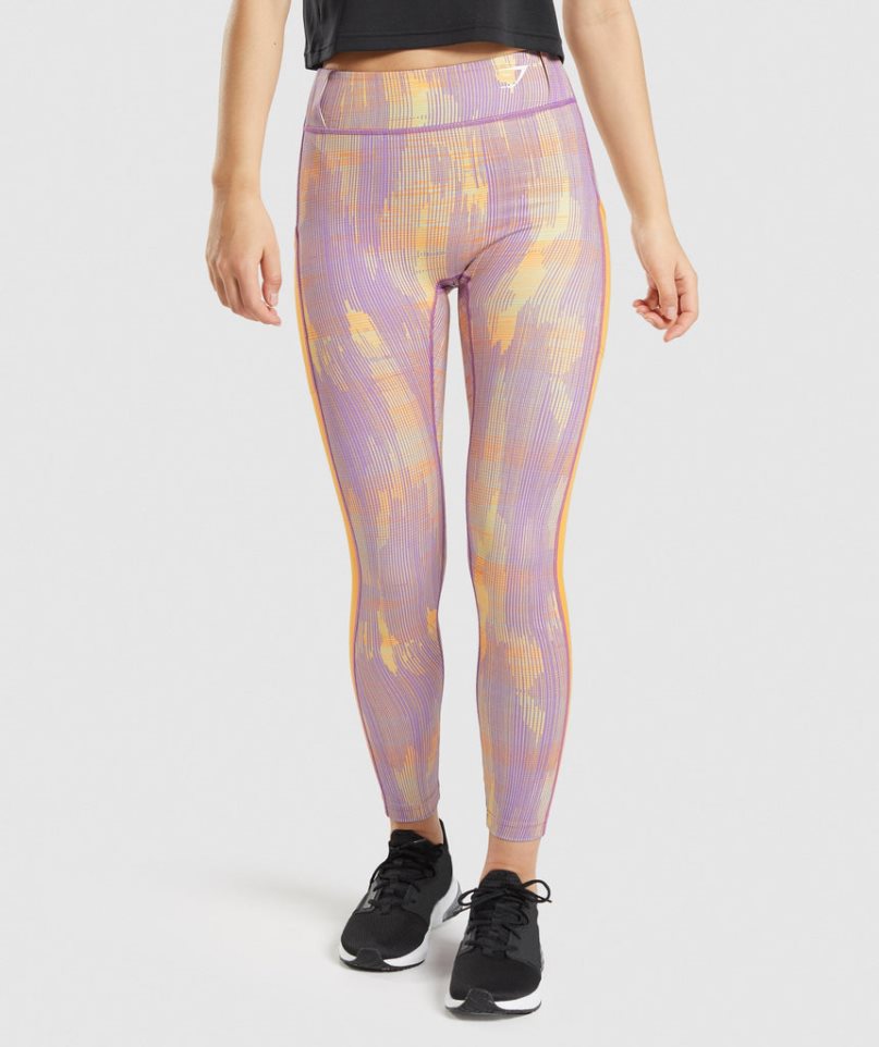 Leggins Gymshark Deporte Mujer Multicolor | ES8790-ZN