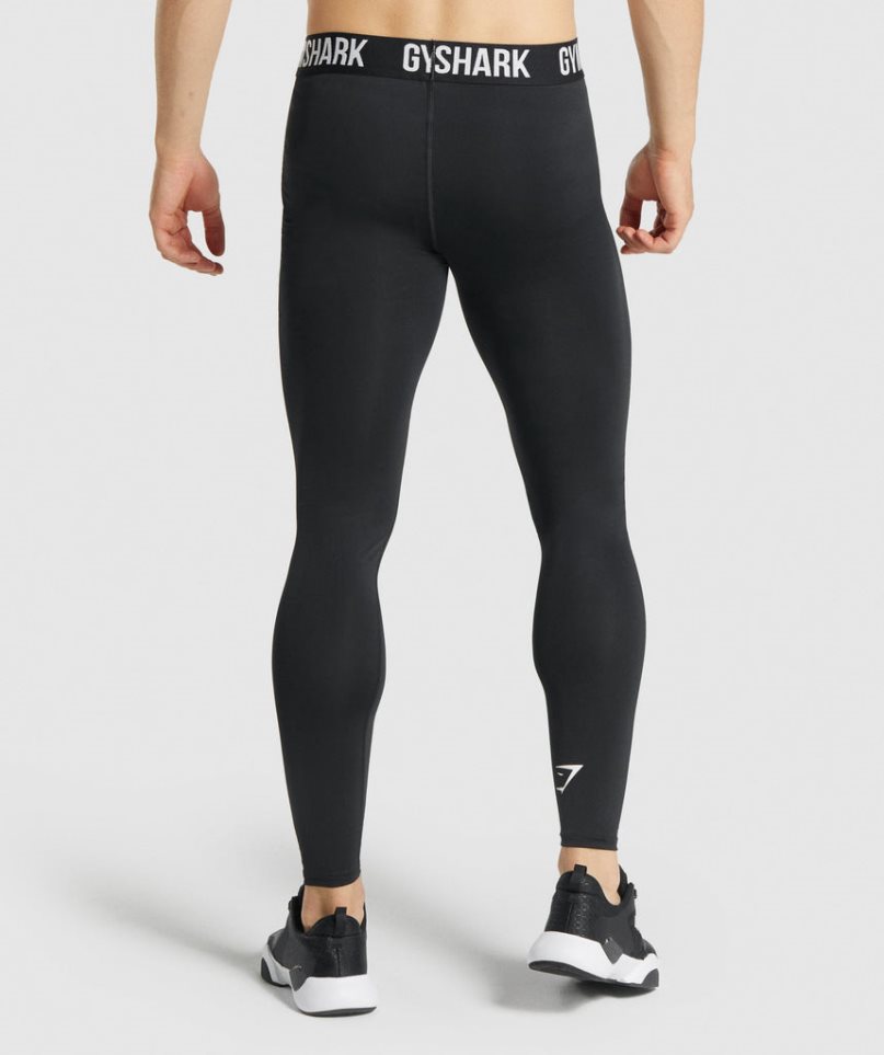 Leggins Gymshark Element Baselayer Hombre Negras | ES3492-NS