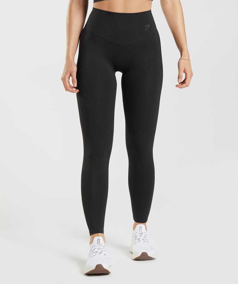 Leggins Gymshark Elevate Mujer Negras | ES1605-EW