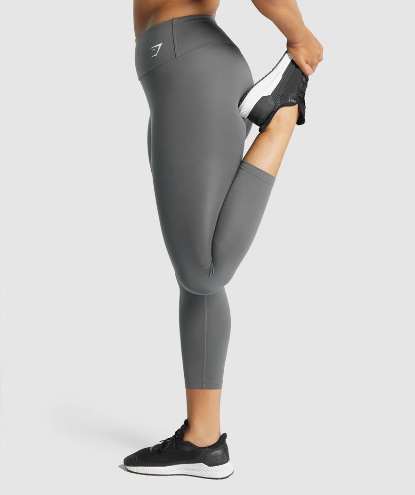 Leggins Gymshark Entrenamiento 7/8 Mujer Gris | ES5796-ON